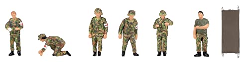 Faller 151752 Soldaten im Sanitätsdienst, Weiß