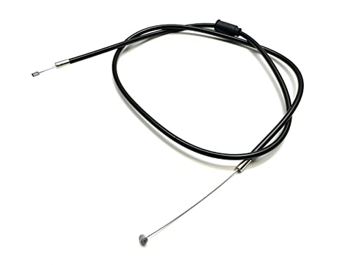 Gaszug Gasbowdenzug Schwarz passend für Hercules Prima 2 3 4 5, Optima, Sachs 505 504 – Einbaufertiger Gaszug passend für Mofa & Moped – 1125mm Gesamtlänge