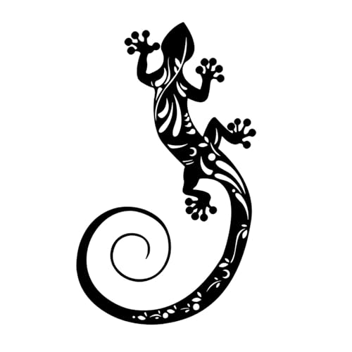 Colcolo Wandkunst aus Metall mit Gecko-, Kunst, Wanddekoration, Veranda-Dekoration, Kunstskulptur, Skulptur, Dekoration für Schlafzimmer, Zuhause,