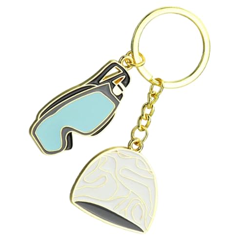 Schwimm-Schlüsselanhänger für Taschen, kreativer Schwimm-Schlüsselanhänger für Kinder, Schwimmhut und Brille, Anhänger für Frauen, Schwimmveranstaltungen, Souvenirs, Einzelnes Attribut, Refer to