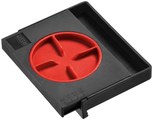 BESSEY Abstandhalter AV2 20/8, Stufenlos schnell einstellbar für Wandabstand von 5 bis 20 mm, Abstandhalter für Laminat- und Fertigparkettböden, 4-Stück (1er pack)