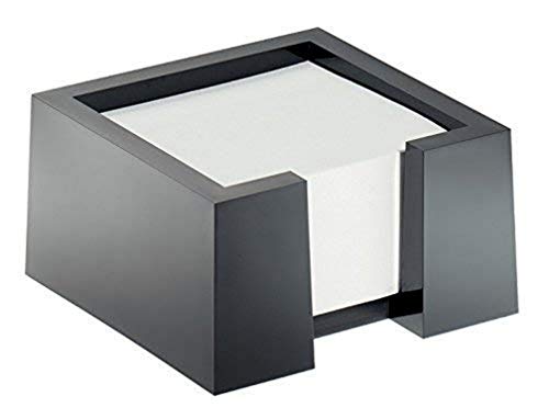 Durable Zettelkasten Cubo, schwarz, mit 500 Notizzetteln im Format 90x90 mm, 772401