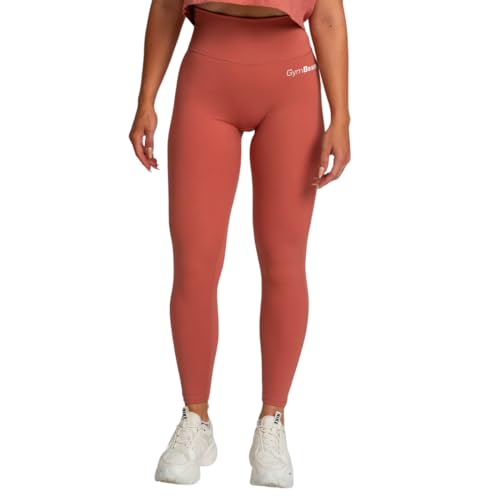 GymBeam Limitless Damen Leggings mit hohem Bund, Cinnamon, S