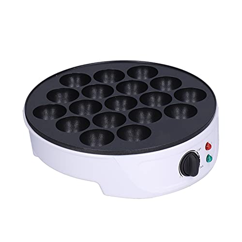 Takoyaki Maker,750 W Non-Stick Octopus Grill Tray 18 Löcher zweiseitige Heizung Küchen Elektrische Maschine für die Herstellung Japanischer Takoyaki Octopus Bällchen(#2)