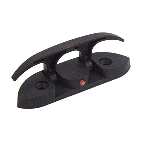 HDKEAN Faltbare Klimmzugklampe Dock Deck Boot Marine Kanu Yacht Kajak Hardware Line Seil Festmacher Klampe Zubehör Nylon Festmacher Klampen für Dock-Boote Marine Hardware Faltbare Bootszubehör Teile