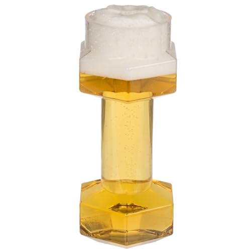 Out of the blue XXL Hantel Bierglas mit ca. 700ml Fassungsvermögen - Bierkrug Humpen