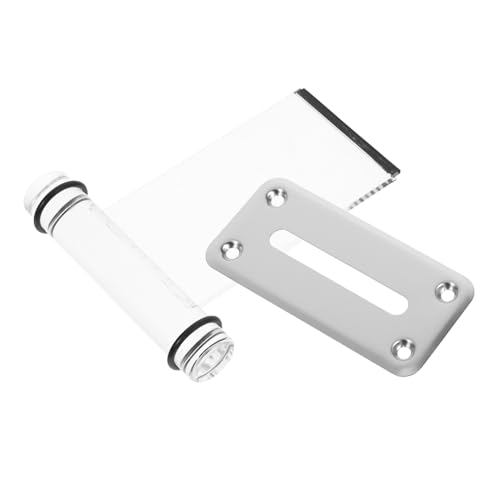 TOPBATHY 1 Satz Zubehör für Pokertische Auto Slot Geldscheinschlitz Schließfach Chip Geldbox Zubehör Geldschein Einwurfschlitz Münzeinwurf aus Metall Geldsparender Glasschlitz Acryl Silver