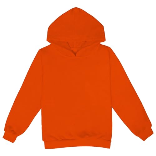 Baby Nicki Pullover Mädchen Children's Blank Hoodie Spring and Autumn Thin Multi Color Primary School Pullover Hoodie Casual All Over Hoodie Coole Damen Teenager (G, 11-12 Years)