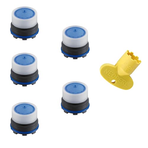 5 teiliges Set, Belüfter, Filter, Cache-Wabe, TT/M 16,5X1 mit Neoperl-Schlüssel.