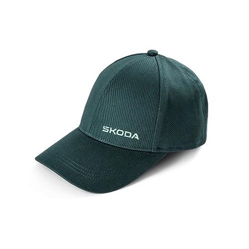 Skoda 000084300BC549 Baseballcap Baseballkappe Basecap Mütze Cap Kappe, grün