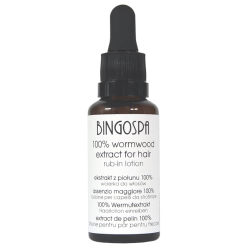 Für Haarwachstum und Kondition Wermutextrakt 100% Haarlotion einreiben 30ml BINGOSPA