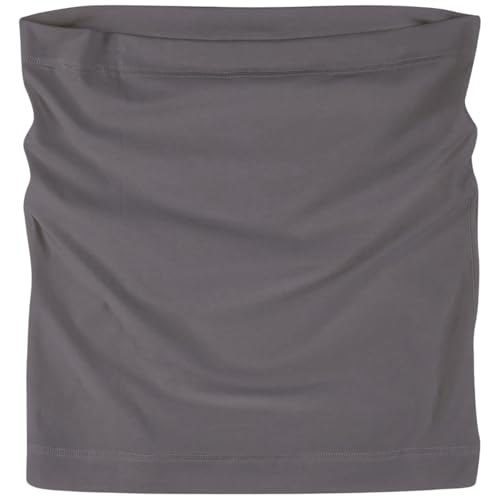 Hoppediz Baby Bonding Top für Geburt, Sectio und Wochenbett, Bio-Qualität, anthrazit L
