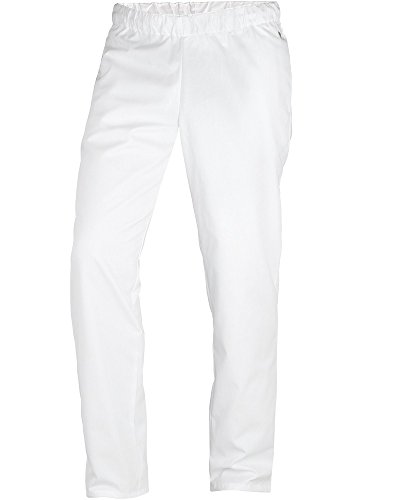 BP 1645-400-21-3XLn Unisex-Hose, mit Gummizug in der Taille, 215,00 g/m² Stoffmischung, weiß, 3XLn