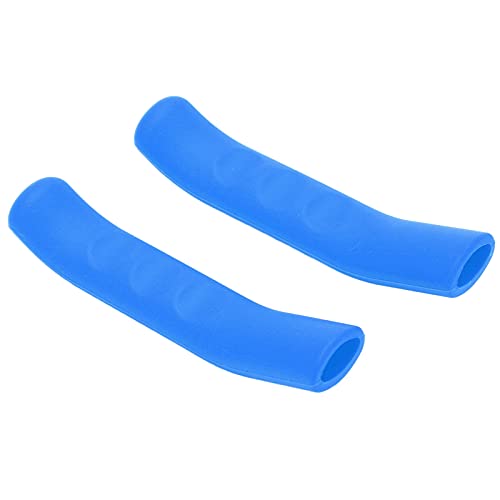 Culnflun Scooter Griff Silikonabdeckung Nicht -Schlupf -Lenker Schutzabdeckung für M365 Electric Scooter Handbremsgriff Abdeckungsgröße 78x15mm Pack von 2 (Blue)