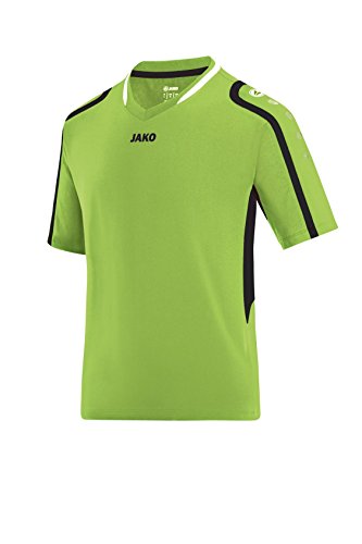 JAKO Herren Volleyball Trikot Block Volleyballtrikots, Apple/Schwarz/Weiß, S