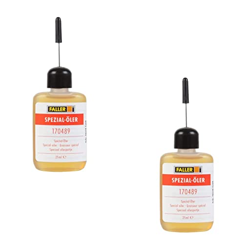 Faller Spezial-Öler - Feinöl für kleine Motoren und Getriebe - Doppelpack - 2 x 25ml