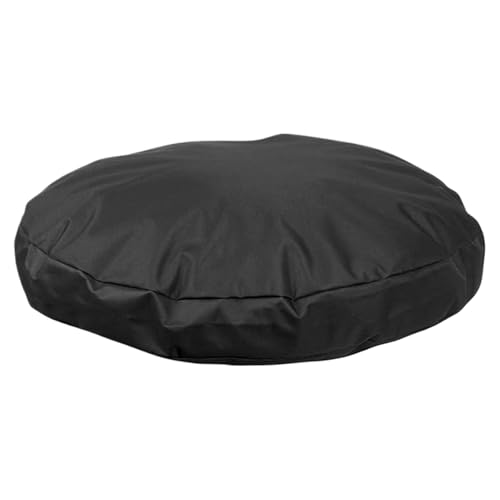 Riaisttd Runder Haustier-Sofabezug, Ersatzbezug für Hundebett, doppelseitig, PVC-beschichtet, waschbar, Größe ca. 98 x 10 cm, für Hunde-Schlafmatte, ideal für Spiel, Schlafzimmer und Wohnzimmer