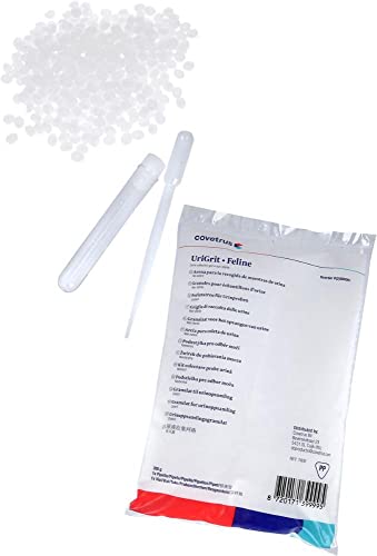 Covetrus Cvet UriGrit | 200 g | Perlenstreu für Urinproben bei Katzen | Zur Untersuchung des Gesundheitszustandes Ihrer Katze | Pipette und Probenröhrchen zum Aufsammeln enthalten