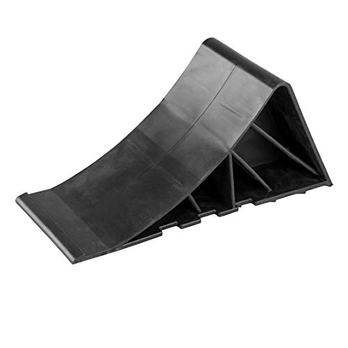 Unterlegkeil | 230 x 100 x 92 mm | 200 mm Radius | geeignet für Radlasten bis 6000 kg | Kunststoff | Keil | Kunststoff | PKW | Anhängerteile | Bremse | stehen | Anhänger | Halter | Unterleger
