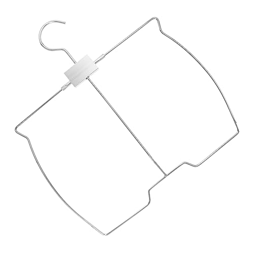ULTECHNOVO Badeanzug-Rack Badeanzüge Bademode Präsentationsständer Aus Edelstahl Badehose Wäscheständer Kleiderhängelegte Silver Rostfreier Stahl