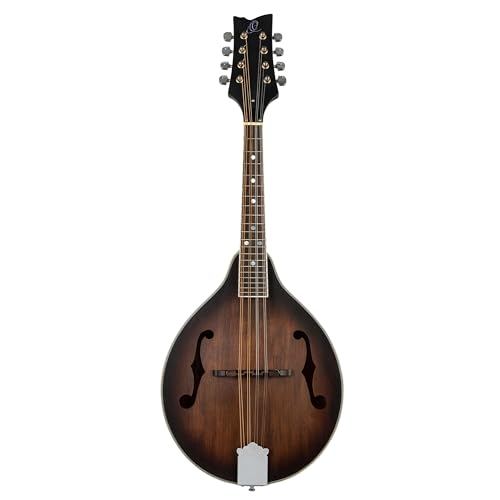 Ortega Guitars A-Style Mandoline Akustisch – F-Holes – Americana Series – Fichte / Ahorn, Braun (RMA30-WB)