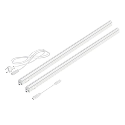 parlat LED Unterbau-Leuchten Rigel, je 87,3cm, je 1002lm, warm-weiß, 2er Set