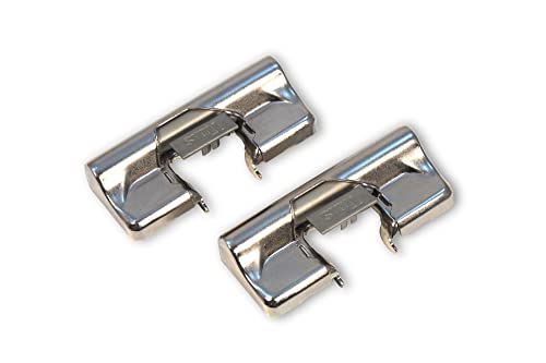 2 x Scharnierdämpfer Dämpfer Clip-System Türdämpfer für Topfbänder Metall Möbelteile