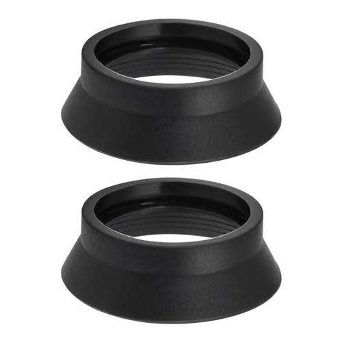 Create idea 1 Paar Gummi-Augenmuscheln Augenschutz Okularabdeckung Kompatibel mit 29–31 Mm Binokular-Mikroskop-Teleskop-Okular Innerer Okularschutz Okular-Augenmuscheln