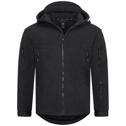 Höhenhorn 33k15+ZWL4 Biferten Herren Militär Fleecejacke Schwarz Gr. M
