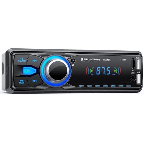 Autoradio Bluetooth,CENXINY Auto Radio Bluetooth 1Din Autoradio mit Bluetooth FM 2USB/AUX/SD Karte/MP3-Player Fernbedienung, Unterstützung für iOS/Android