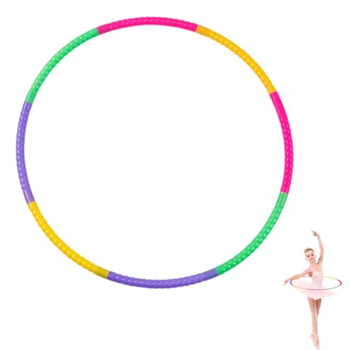 Hula Hoop Reifen Kinder, 8 Teiliges Abnehmbares Hula Hoop Kinder, Hula Hoop Reifen, Hula Hoop Reifen Kinder Ab 6 Jahre Und Hoola Hoop Kinder 8 Jahre Gymnastikreifen