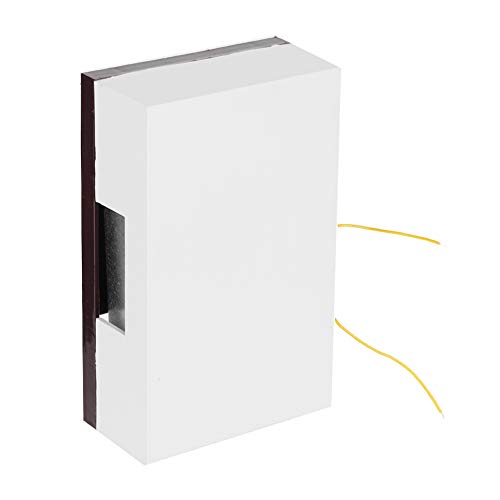 Türklingel Kabelgebunden, 220V Mechanischer Haustür Glocke Manuelle Gong mit Kabel Elektromechanische Türgong, für Hotel Heim Bür Schule 80-95DB (220V)