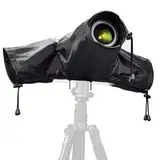Kamera Regenschutzhülle,Regenschutz Kamera Canon,wasserdichte Kamera-Regenhülle,Mit Transparentem Sichtfenster Faltbar Für Nikon Canon Sony Digitale Kamera DSLR-Kameras,Schutz Vor Schnee Und Staub