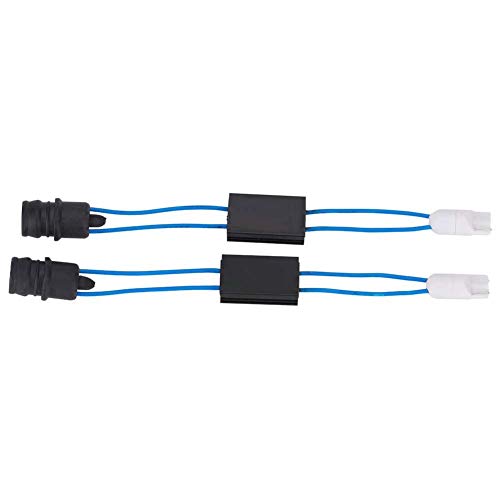 EBTOOLS Warnung Canceller Widerstand Canbus T10 W5W-T10 Led Decoder, 2Pcs T10 Led Warnung Canceller Adapter Scheinwerfer Fehlerfrei Decoder Gerätewiderstand