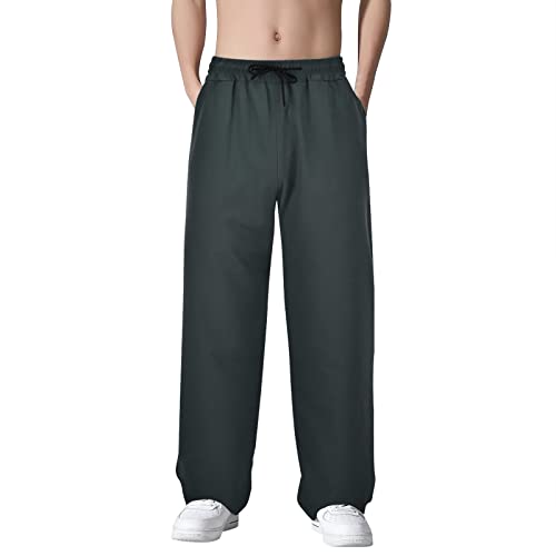 Generisch Jogginghose männer mit reißverschlusstaschen Jogginghose männer warm gefüttert Jogging Jeans Herren 164 Jogginghose Men Winter Sweatpants Herren y2k Laufhose männer kurz eng