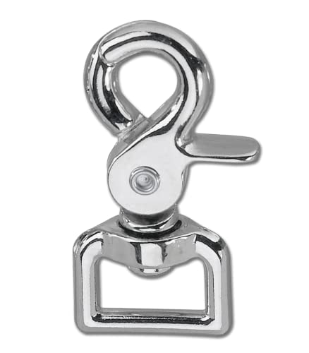 WALDHAUSEN Zügelsnapp, Trapezoid, Silber, 19 mm, Nickel, 1 stück