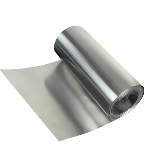 Maschinenbau Ti-Folie, Dünnblech, Industrie, Titanstreifen, 0,1 mm, 0,5 mm, DIY-Material, Korrosionsbeständigkeit, Titan, Luft- und Raumfahrtbearbeitung Strukturell(300mm 0.1mmx200mm)
