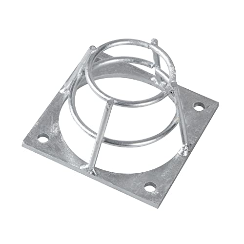 Windhager Nesträuberschutz für Nistkästen, sicherer Fluglochschutz, Spechtschutz, Zubehör für Nistkasten, 7 x 7 x 4cm, 07471