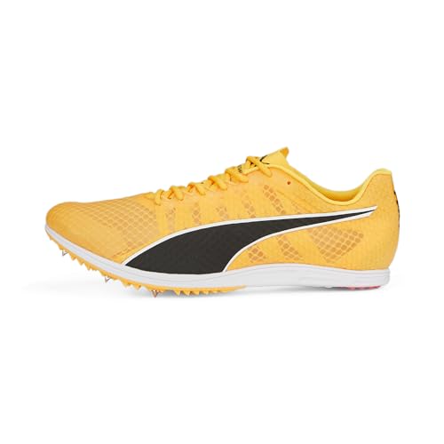 PUMA Herren Evospeed Distance 11 Track and Field Shoe, Sun Stream Black Silver, 46 EU