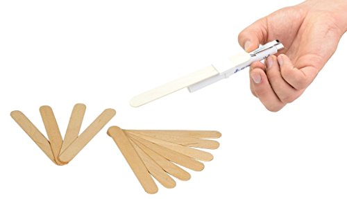 Mundspatel-Set mit Diagnostikleuchte und Holzmundspatel 100 St.
