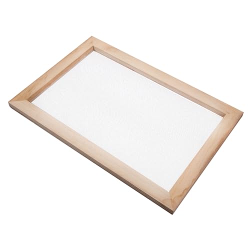Lurrose 1 Set Papierrahmennetz Papierherstellung Rahmenherstellung DIY Bilderrahmennetz Normalpapier Bilderrahmen Bastelsets Papierherstellungszubehör Papierherstellungsform
