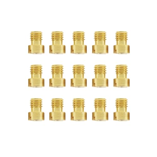 PNBVW 15 Pcs P//W//K PE CVK #40-#85 M5 Wichtigsten Jet Vergaser Düse Wichtigsten Mess Loch Zubehör Wichtigsten Düse