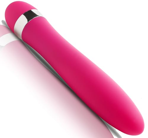 Klassische vibratoren Vibration für frauen 18 cm/3 cm Multispeed Sexspielzeug für Paare und Solo Vibrator für frauen Klassischer Vibrator Vibratoren leise W108-2 (Violett) (Rosa)