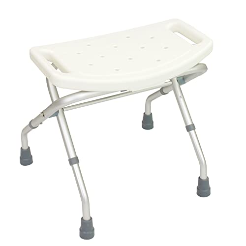 Duschhocker für Senioren klappbar 3- Fach höhenverstellbar Duschstuhl Badhocker Badestuhl Duschhilfe 150 kg TRUTZHOLM