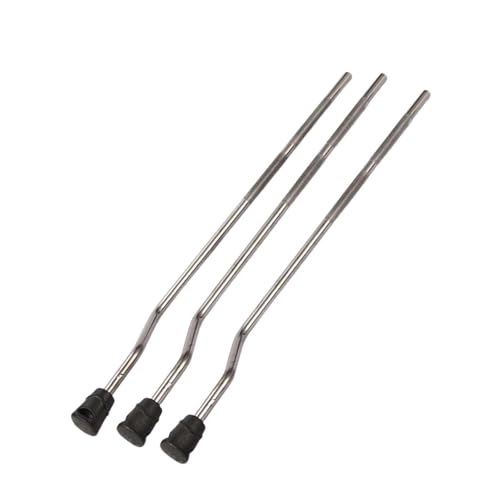 Generic 3-teilige Stand-Tom-Beine, Trommelbeine, Teile für Schlaginstrumente, professionell, Trommelzubehör, Trommelstützfüße, Metallbeine für die Trommel