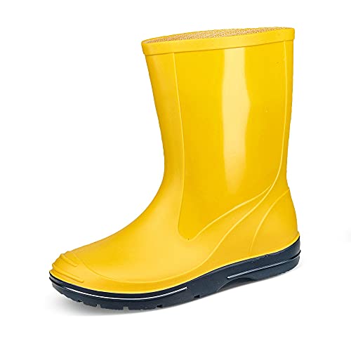 Beck Unisex Kinder Gummistiefel, Gelb, 36 EU