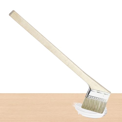 Wandfarbenpinsel - Lasurpinsel | Borste Ölfarbe Pinsel | Streichwerkzeug Für Lack | Faser Paint Pinsel | 4 Zoll Streichwerkzeug Paste & Renovierung, Innen- Und Außenbereich, Möbelrestaurierung