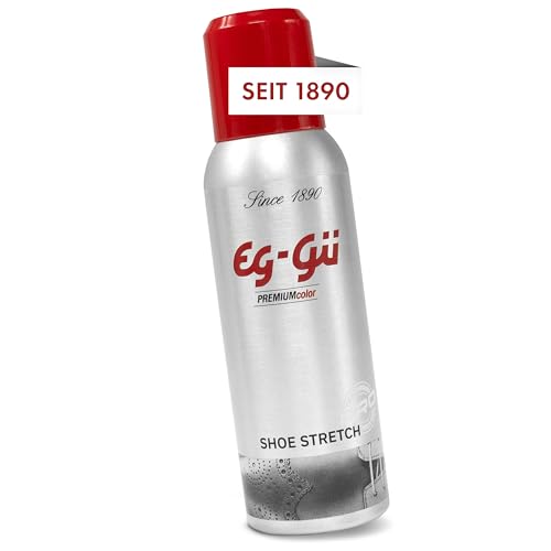 eg-gü Shoe Stretcher Spray - Dehnungsspray Schuhe Leder - Lederdehner Spray für Schuhe weitet und Formt enge Lederschuhe blitzschnell - Flüssiges Schuhdehner Spray 125ml