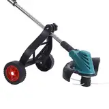 Stützrad für Trimmer, Hilfsräder für Motorsense, Rad für Rasentrimmer, Räder für Motorsense, verstellbare Räder, Rasenmäher-Räder für Rasenmäher
