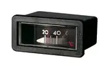 Kessel-Thermometer 58 mm x 25 mm, Einbaulage waagrecht, Anzeigebreich 0 - 120 °C m. Kapillarleitung 1500mm